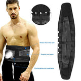 ▶ Cinturón de protección Lumbar con Correas de Compresión Ajustables para Alivio del Dolor en Parte Baja de Espalda, Dar Forma al Cuerpo de Posparto XL(94-108cm)