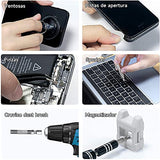 ▶ Juego de Destornilladores de Precisión Set de Precisión 115 en 1,Juego de Destornilladores,Herramientas de Reparación para Smartphone, PC,Portátil, Laptop, Reloj, Juguetes, Gafas, Destornillador Gafas