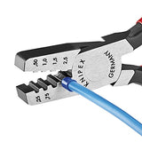 ▶ KNIPEX Alicates de prensado para virolas de alambre