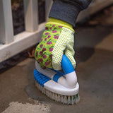 ▶ Guantes Jardinería para mujer (3 pares), color verde, rosa y azul