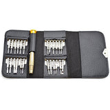 PUBUNUS 25 en 1 Juego de Destornilladores, Mini Set de Destornilladores de Precisión Electrónica Herramientas Kit de Reparación para Teléfono Celular, Reloj, PC, Computadora Portátil, Cámara Digital (25 en 1)