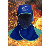 Amagogo 1x Capucha de Soldadura Accesorios Casa Campana de Soldador Retardante de Fuego, Azul