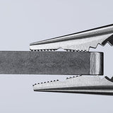 ▶ KNIPEX Herramientas 08 21 145 SBA, 15,2 cm Aguja nariz alicates de combinación (
