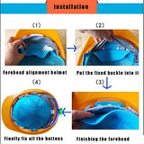 ▶ Casco de Protección ABS Extraíble Con Ventilación 2 Juegos de Forro Que Absorbe El Sudor Para Uso General Orificios de Ventilación / Sin Orificios de Ventilación Inspección Del Sitio de Construcción