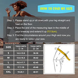 ▶ Rodillera con almohadilla de gel  compresión para hombre y mujer, con almohadillas de gel desmontables, soporte de rodilla para correr, desgarro de menisco, ACL, artritis, alivio del dolor de articulaciones, deportes, paquete de 1 (XXL, negro rojo)