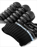 QWORK Guantes de trabajo antivibración, guantes con revestimiento de punto sin costuras, 1 par