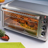 ▶ BLACK+DECKER  Horno con freidora de aire BLACK+DECKER extra amplio