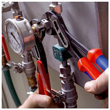 ▶ KNIPEX Herramientas - Alicates de bomba de agua de cocodrilo, multicomponente (8802250), 10 pulgadas