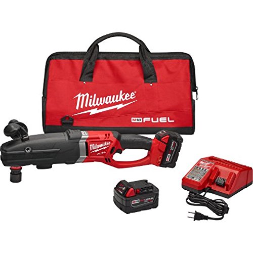 Kit de taladro inalámbrico de ángulo recto M18 Fuel Super Hawg con Quik-Lok