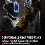 Lincoln Electric Heavy Duty MIG/Stick Welding Gloves | Heat Resistant & Durabilty | Large | K4082-L