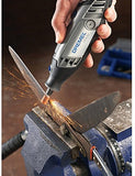 ▶ DREMEL - Herramienta rotativa de velocidad variable con 18 accesorios, color gris