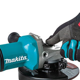▶ MAKITA Amoladora angular inalámbrica con 2 baterías