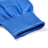 ▶ Guantes de jardinería  de trabajo de poliéster para mujer, guantes de jardín (3 colores, 6 pares)