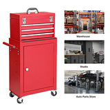 ▶ Caja de Herramientas, Rojo, Grande