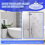 ▶ Ventosas con tornillos, rosca M4, ventosa de PVC transparente con gancho de tornillo, tuerca de mariposa de 2 pulgadas de diámetro, ventosa transparente con tapa para cocinas, oficinas, baño (12 juegos)