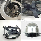 ▶ Casco de Aluminio Sombrero Grande Parasol Parasol Punto anticolisión Casco Exterior Casco Duro (Color: Aluminio Original)