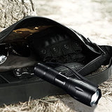 🔦 Linterna recargable GJP Linterna LED Recargable Alta Potencia Militar, Linterna Táctica Lámpara Portátil 1600 Lúmenes, IPX6 Impermeable Linterna Para Bicicleta/Senderismo/Cámpings, 5 Modos de Luz Zoomable Luz De Emergencia