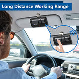 ▶ AMAZON BASICS Abridor de puerta de garaje compatible con Chamberlain/LiftMaster/Craftsman de 3 botones, seguridad +2.0, abridor universal de puerta de garaje con clip de visera, sustituye a 81LM 971LM 371LM (2 juegos)