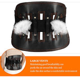 ▶ Cinturón de protección Lumbar Transpirable Para La Zona Lumbar, Cinturón De Protección Para La Cintura Para Aliviar El Dolor, Soporte Lumbar Para La Zona Lumbar Con Gancho Y Bucle(Xl)