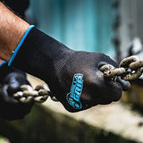 ▶ Gorilla Grip - Guantes de trabajo multiusos (antideslizantes, 25 unidades)