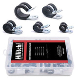 💢 Hilitchi - Juego de pinzas aisladas de acero galvanizado, 47 unidades, 1/4~5/8 pulgadas (6,5 mm – 16 mm)