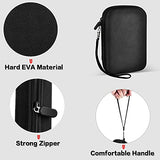 ▶ DREMEL - Funda compatible con Lite 7760 N/10 4 V, kit de herramientas giratorias multiusos, organizador de bolsa de almacenamiento duro para cable de carga USB y juego de accesorios (solo caja)