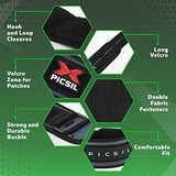 ▶ Cinturón de protección Lumbar para Levantamiento de Pesas, Soporte Lumbar, Ideal para Sentadillas, Peso Muerto, Zancadas, Cinturón Personalizable con Espacio para Parches, 3 Colores, 4 Tallas (M, Verde)