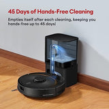 ▶ Elite Robot aspirador autovaciado para 45 días manos libres, robot aspirador y fregona combinado con navegación LiDAR, potencia fuerte, aplicación, control remoto/voz, ideal para pelo de mascotas, piso duro y alfombra