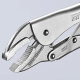 KNIPEX - 41 04 300 Tools - Alicates de bloqueo, mandíbulas redondas, cromo (4104300)