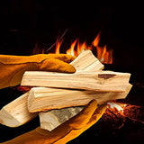 ▶ Guantes de soldador resistentes al calor, 16 pulgadas guantes de soldadura cuero de guantes de trabajo de seguridad de cuero para barbacoa, horno, soldador Tig, jardín y manejo de animales