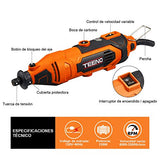 Esmeriladora Mini  eléctrica Profesional Kit de herramientas Herramientas Rotativas 33000 Con 95 Accesorio