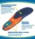 ▶ DR. SCHOLL'S  Comfort and Energy Extra Support Insoles for Men, 1 Pair, Size 8-14