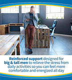 ▶ DR. SCHOLL'S  Comfort and Energy Extra Support Insoles for Men, 1 Pair, Size 8-14