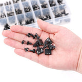 💢 Hilitchi 250 piezas 6 x 6 mm 12 x 12 mm pulsador táctil interruptor micro momentáneo tacto surtido – 20 valor/4 pines