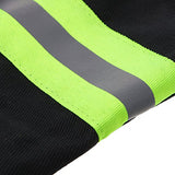 ▶ Guantes de protección contra incendios con correa reflectante resistente al fuego equipo de seguridad