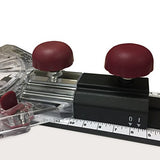 Milescraft 1219 - Kit de guía circular para cortar/enrutar círculos pequeños y grandes de 1.5 pulgadas. Hasta 52 pulgadas. Diámetro: incluye base compensada adicional para proyectos de bordes, color negro