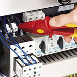 ▶ KNIPEX Tools - Alicates de plástico para nariz, 1000 V, aislados, rojo/amarillo
