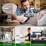 ▶1220 piezas de tornillos de cabeza plana plateada, tuercas planas M2 M3 M4 M5 304 de acero inoxidable Tornillo pernos con 4 llaves hexagonales