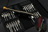 ▶ Juego Destornilladores Precisión Magnético 25 en 1 Set de Destornilladores Electrónica Mini Herramientas Reparación Desarmadores Precision para Celulares iPhone Reloj PS4 Cámara Computadoras