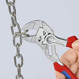 ▶ KNIPEX Tenaza Llave, Mangos con Fundas en Dos Componentes, 180 mm