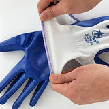 ▶ Guantes Antiestáticos De Protección, 12 Pares De Guantes De Trabajo, De Seguridad, Guantes De Protección Laboral, Adecuados for Constructores, Mecánicos