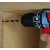 ▶ MILWAUKEE Juego de brocas de óxido negro (21 piezas) Milwaukee