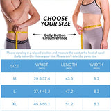 ▶ Cinturón de protección Lumbar para dolor de espalda baja, alivio de la ciática, tirantes antideslizantes para la espalda para el trabajo, deporte, cinturón de apoyo de espalda con malla transpirable para hombres y mujeres, Negro, M