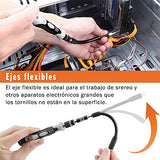 ▶ Juego de Destornilladores de Precisión Set de Precisión 115 en 1,Juego de Destornilladores,Herramientas de Reparación para Smartphone, PC,Portátil, Laptop, Reloj, Juguetes, Gafas, Destornillador Gafas