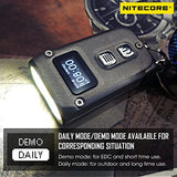 NITECORE TINI 2 Ti versión de titanio (TINI2 Ti) 500 lúmenes recargable EDC llavero linterna con etiqueta NITECORE