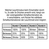 Maglite.- ML100 3-Cell C LED, Caja de visualización, Color Negro