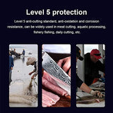 PRICEXES Guantes De Alambre De Acero Guantes Anti-Corte De Malla, Guantes Anti-Corte De Cocina, Protección De Mano De Obra Oyster Metal Gloves (Size : 1pcs/M)