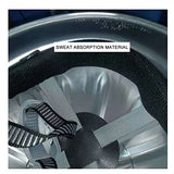 ▶ Casco de Aluminio Sombrero Grande Parasol Parasol Punto anticolisión Casco Exterior Casco Duro (Color: Aluminio Original)