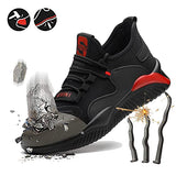 ▶ KEXUEJIA Botas de Trabajo Hombre Zapatos de Seguridad Hombre Botas Industriales Hhombre Mujer Casquillo