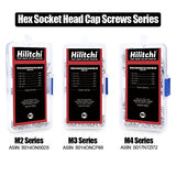 💢 Hilitchi 420pcs M2 M3 Stainless Steel Hex Socket Head Cap Screws Nuts Assortment Kit with Box (304 Stainless Steel) by Hilitchi